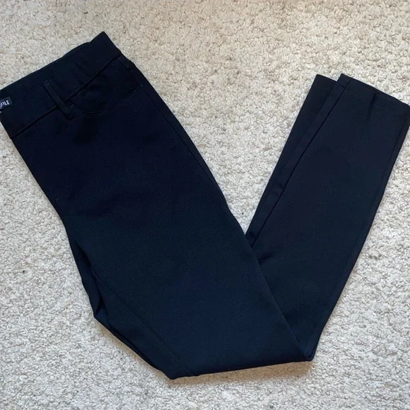 NWT J.Crew Mercantile Gigi Black Ponte Pants - Picture 2 of 6
